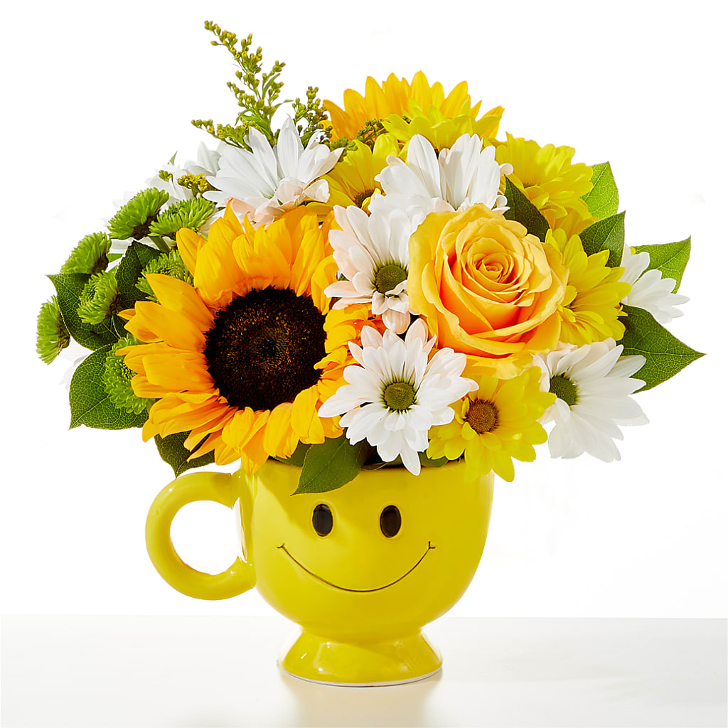 Be Happy Bouquet – Pantelia Floral, Salt Lake City UT