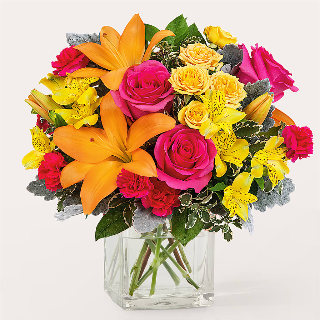 To the Tropics Bouquet – Pantelia Floral, Salt Lake City UT