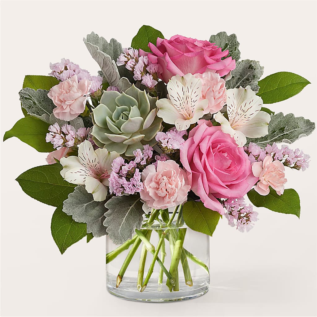 Dusty Rose Bouquet – Pantelia Floral, Salt Lake City UT