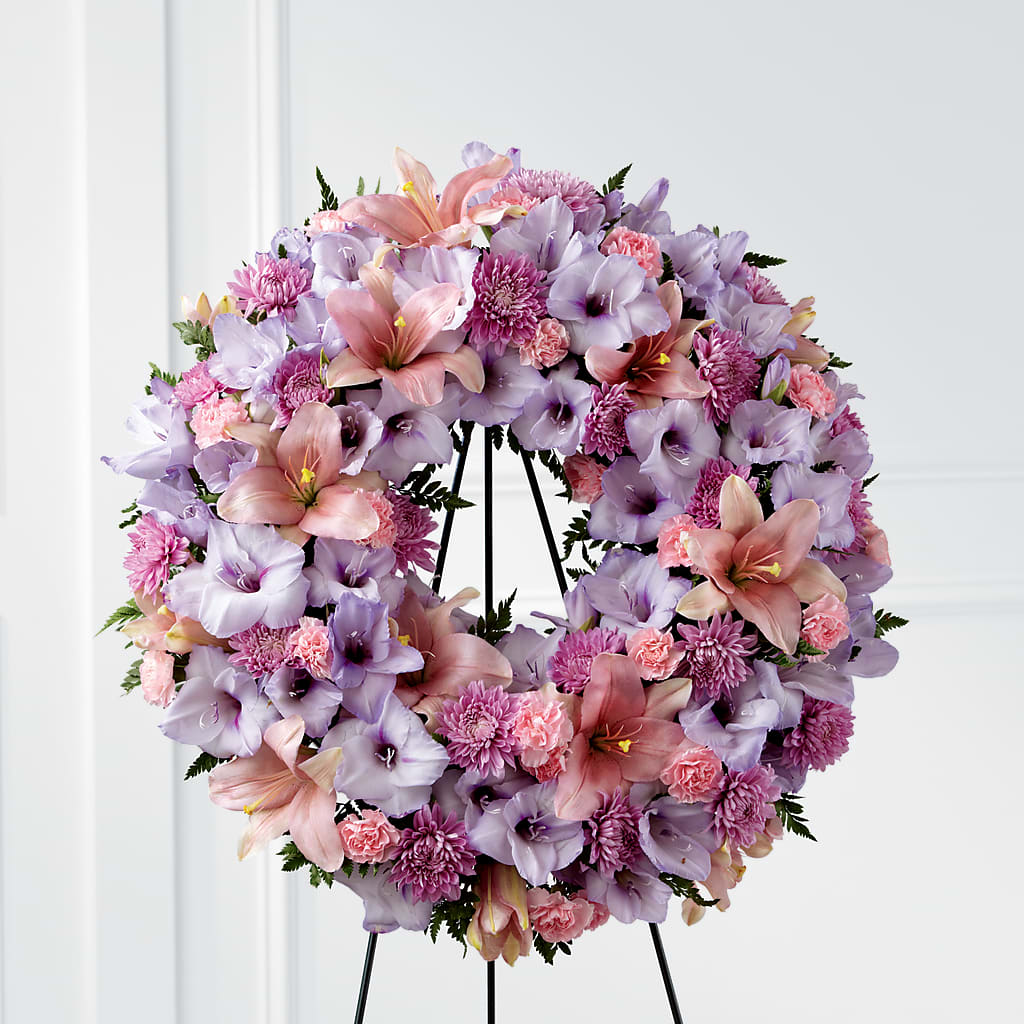 Beloved Friend Wreath – Pantelia Floral, Salt Lake City UT