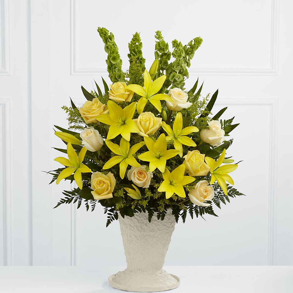 Golden Memories Arrangement – Pantelia Floral, Salt Lake City UT