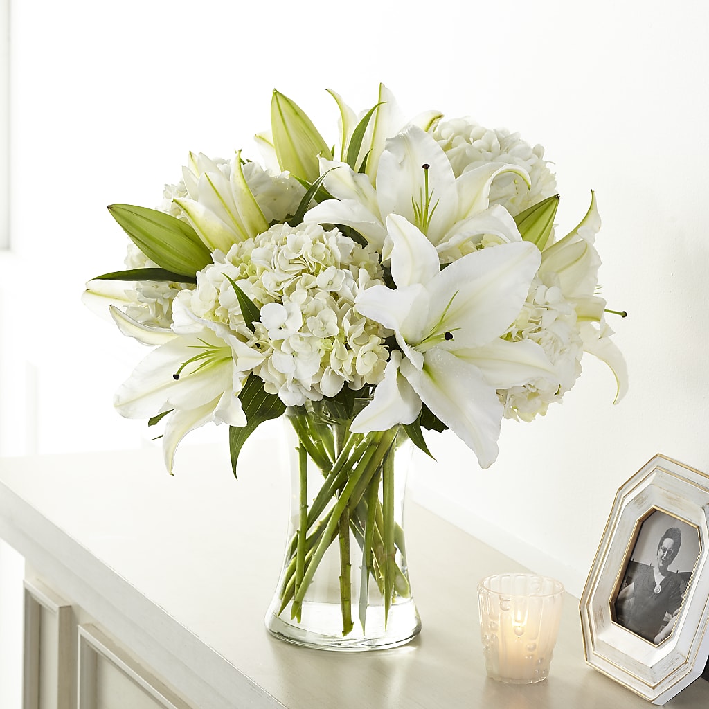 Compassionate Lily Bouquet – Pantelia Floral, Salt Lake City UT