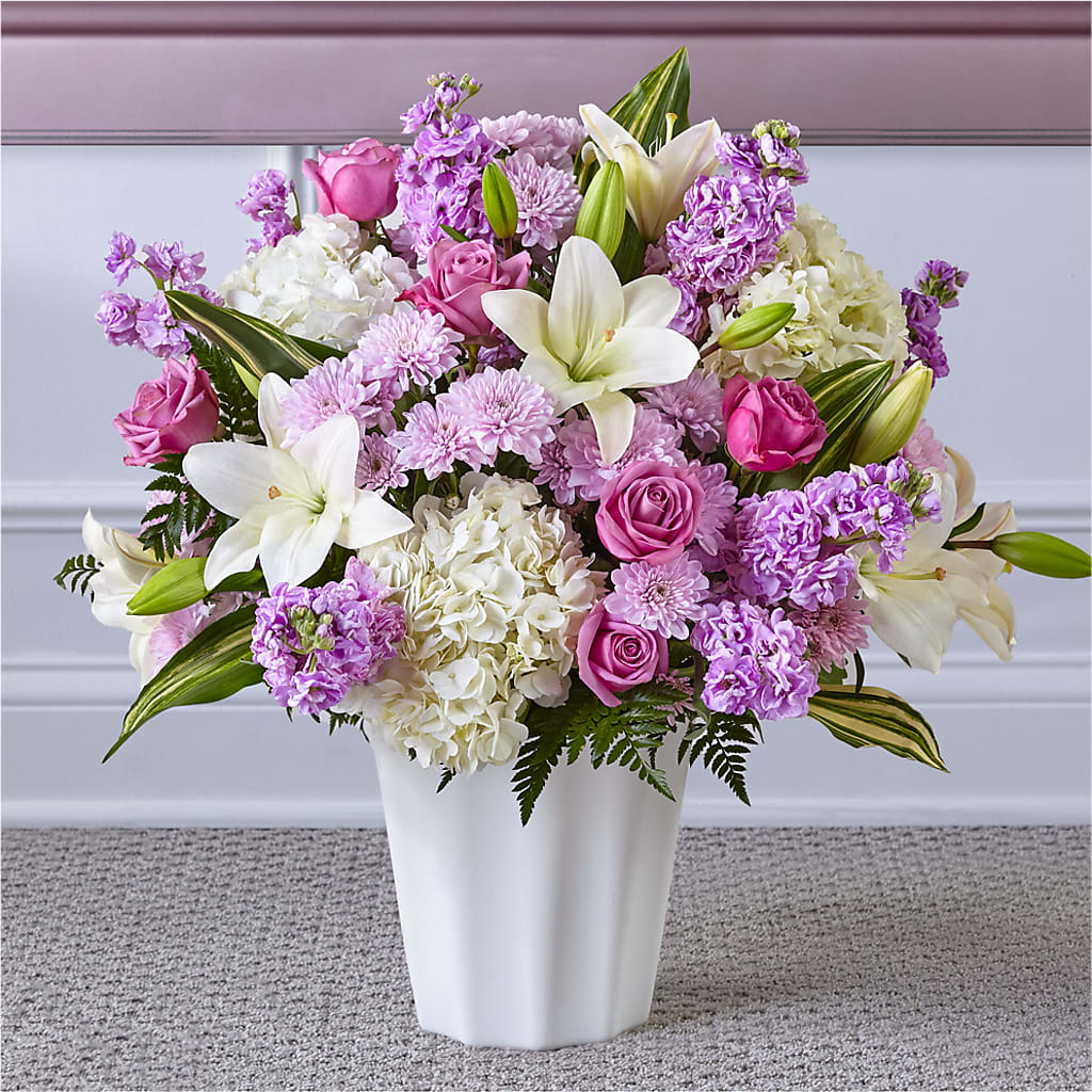 Heaven Sent Floor Basket – Pantelia Floral, Salt Lake City UT
