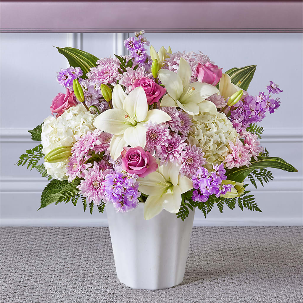 Heaven Sent Floor Basket – Pantelia Floral, Salt Lake City UT