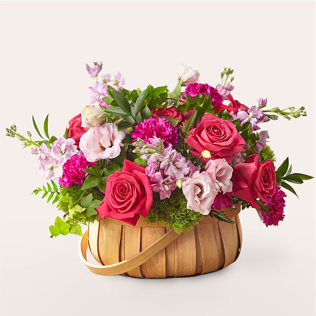Radiance in Bloom Basket – Pantelia Floral, Salt Lake City UT