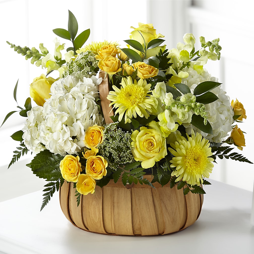 Rustic Remembrance Basket – Pantelia Floral, Salt Lake City UT