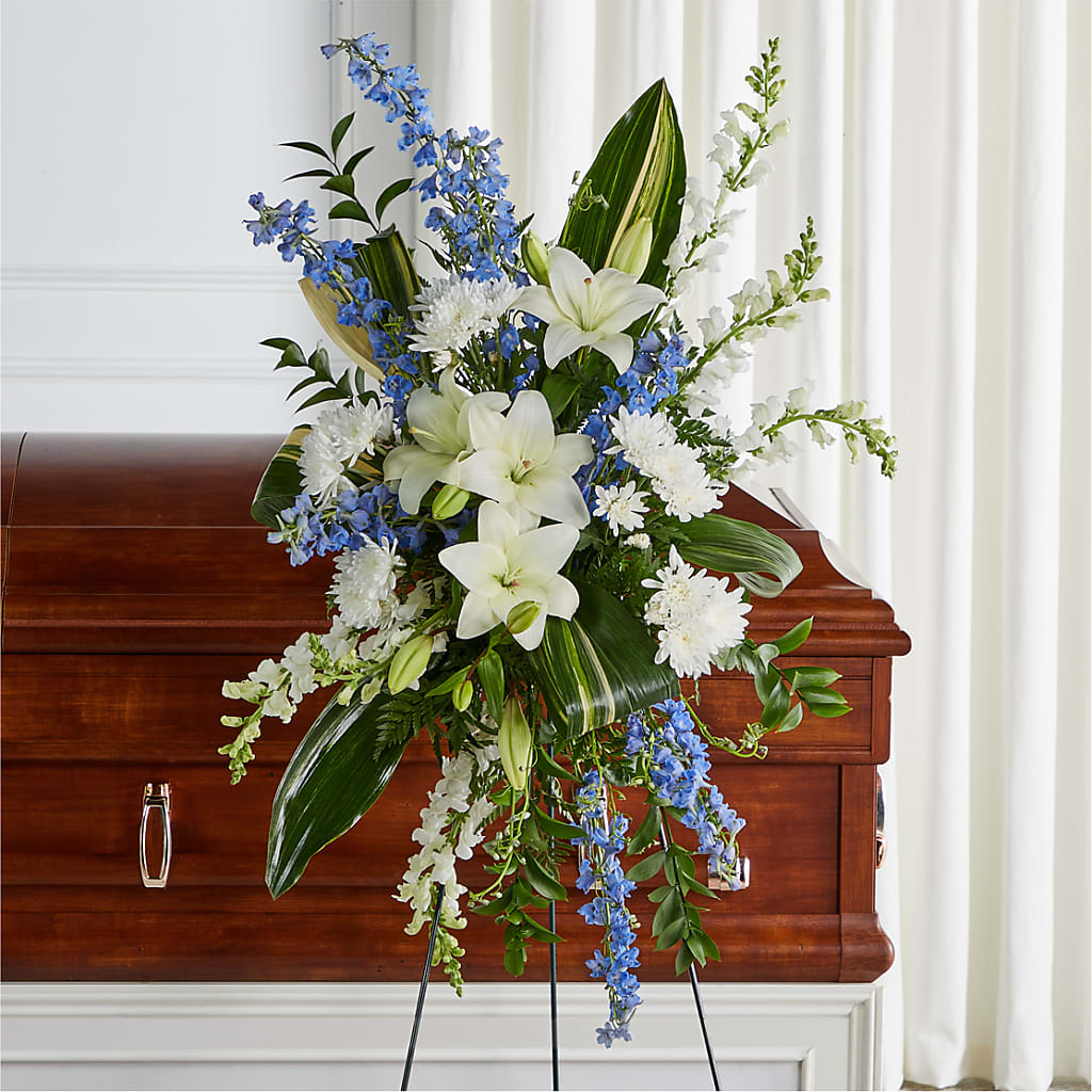 Eternal Impressions Standing Spray – Pantelia Floral, Salt Lake City UT