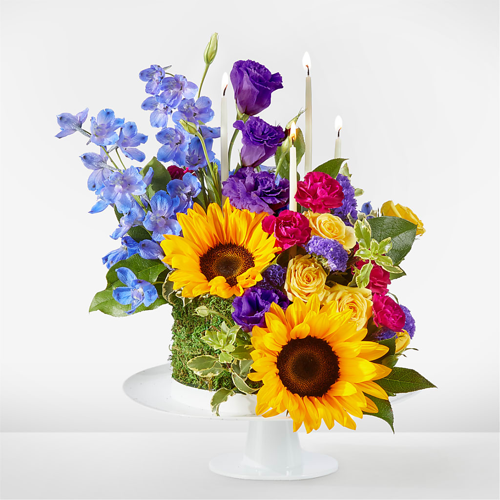 Star of the Day Floral Cake – Pantelia Floral, Salt Lake City UT