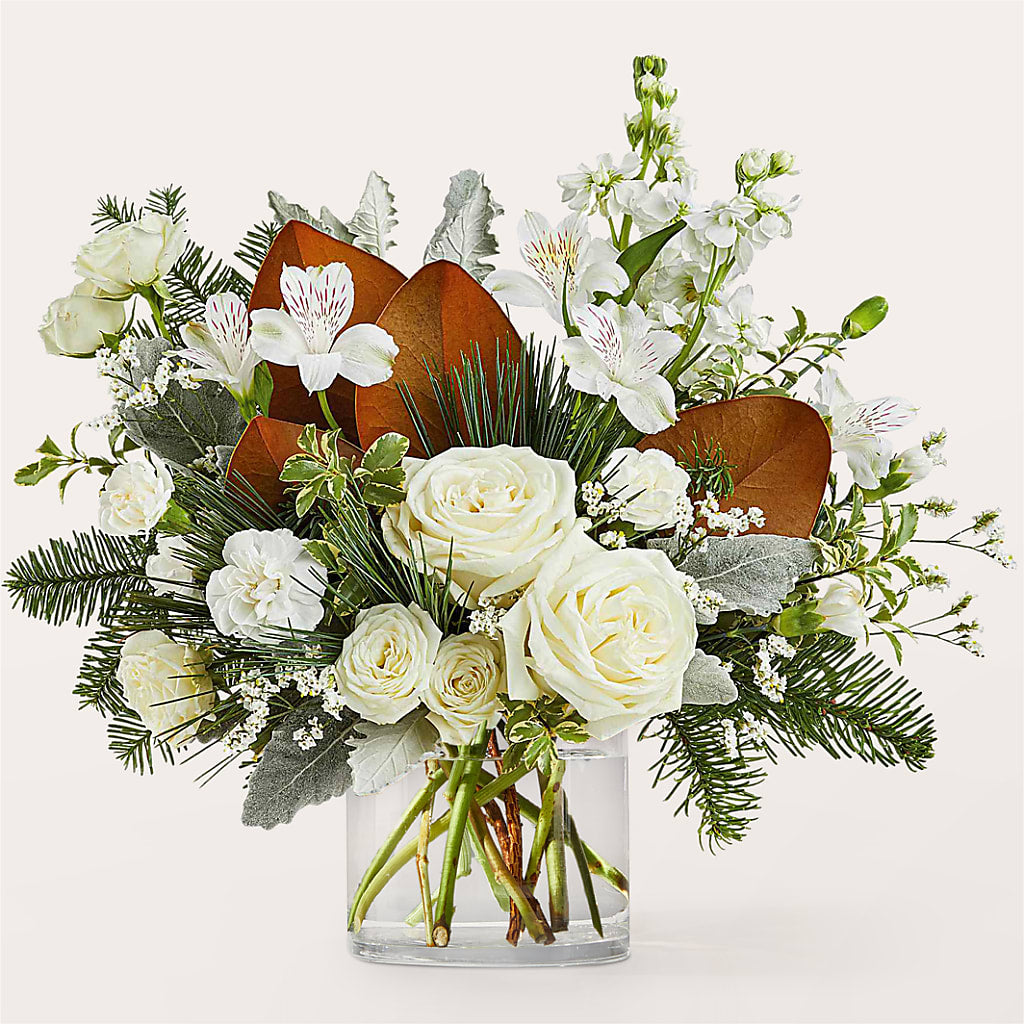 Fresh Snowfall Bouquet – Pantelia Floral, Salt Lake City UT