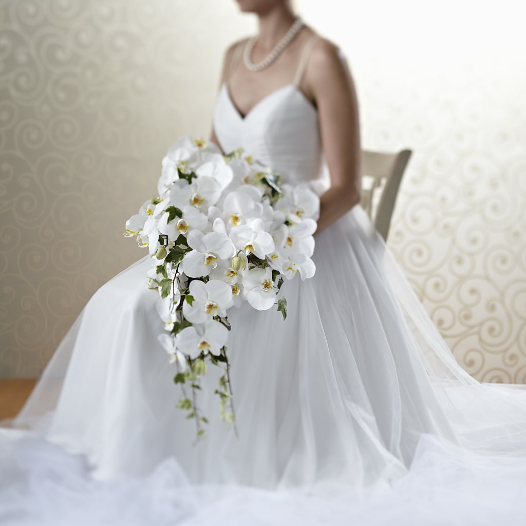 Classic White Bouquet – Pantelia Floral, Salt Lake City UT