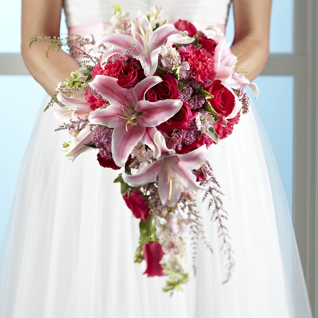 Lily & Rose Bouquet – Pantelia Floral, Salt Lake City UT