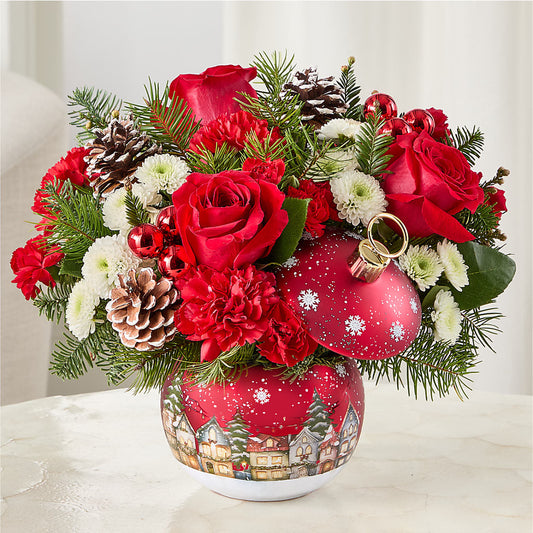 Christmas Carols Ornament –  Pantelia Floral, Salt Lake City UT