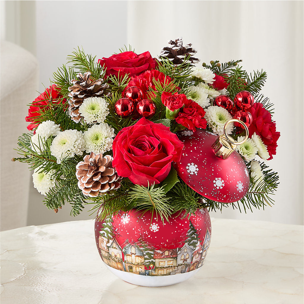Christmas Carols Ornament –  Pantelia Floral, Salt Lake City UT