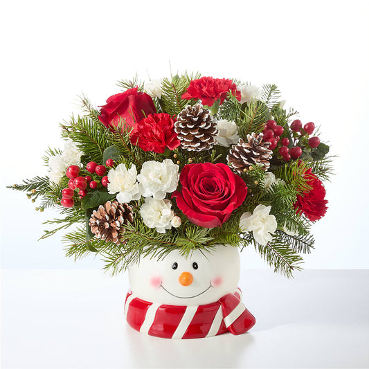Jolly Snowman Bouquet –  Pantelia Floral, Salt Lake City UT