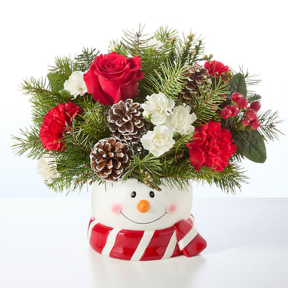 Jolly Snowman Bouquet –  Pantelia Floral, Salt Lake City UT