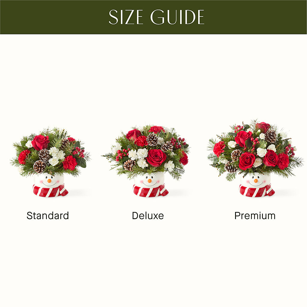 Jolly Snowman Bouquet –  Pantelia Floral, Salt Lake City UT