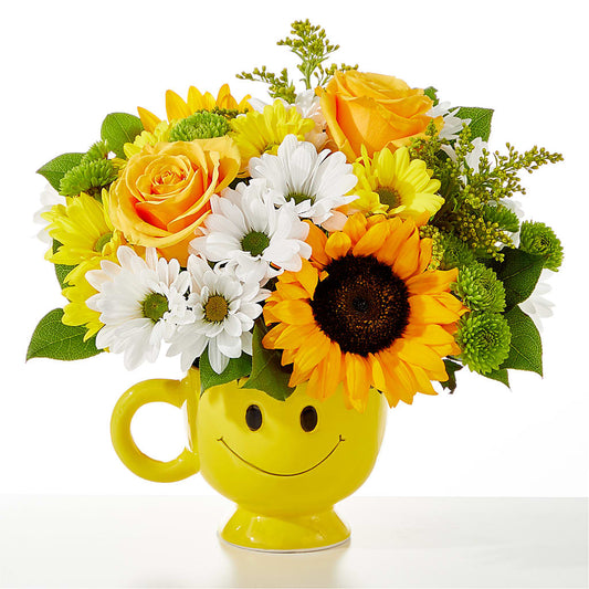 Be Happy Bouquet –  Pantelia Floral, Salt Lake City UT