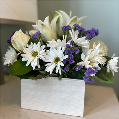 Beyond Blue Box Bouquet –  Pantelia Floral, Salt Lake City UT