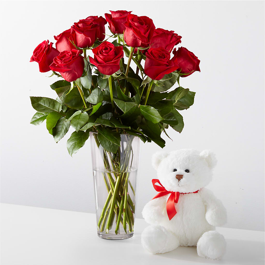 Romantic Long Stem Red Rose Bouquet Bundles –  Pantelia Floral, Salt Lake City UT