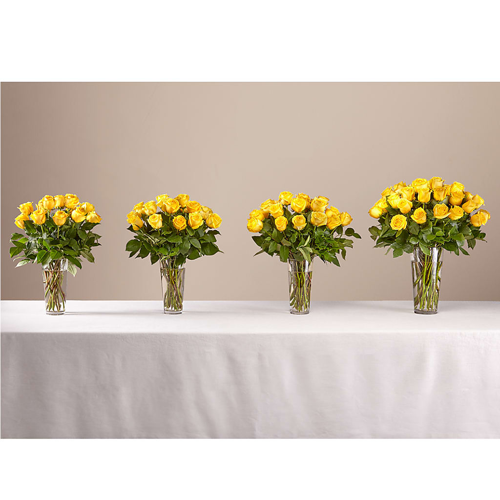 Long Stem Yellow Rose Bouquet –  Pantelia Floral, Salt Lake City UT
