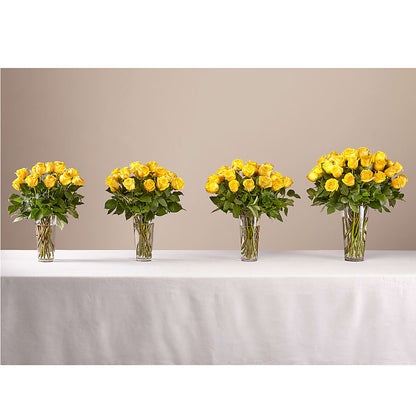 Long Stem Yellow Rose Bouquet –  Pantelia Floral, Salt Lake City UT