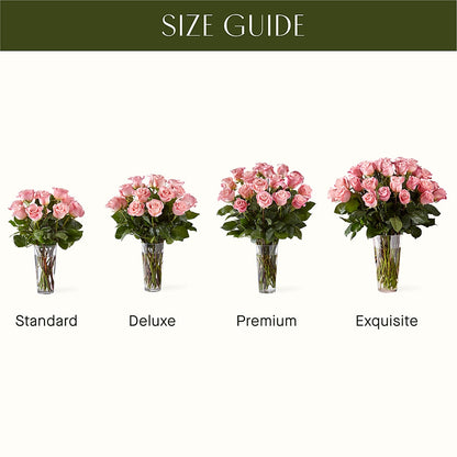 Long Stem Pink Rose Bouquet –  Pantelia Floral, Salt Lake City UT