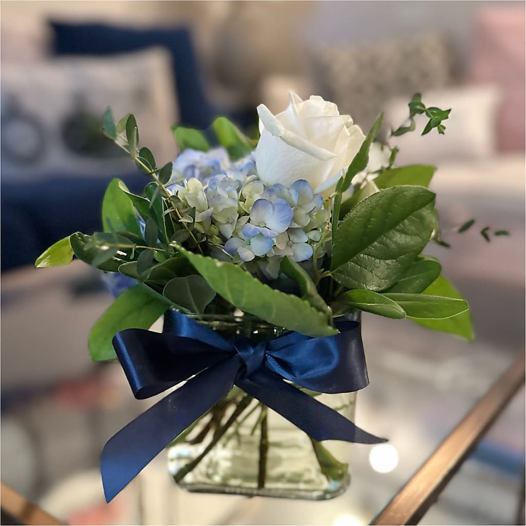 Sky Blue Delight Bouquet –  Pantelia Floral, Salt Lake City UT