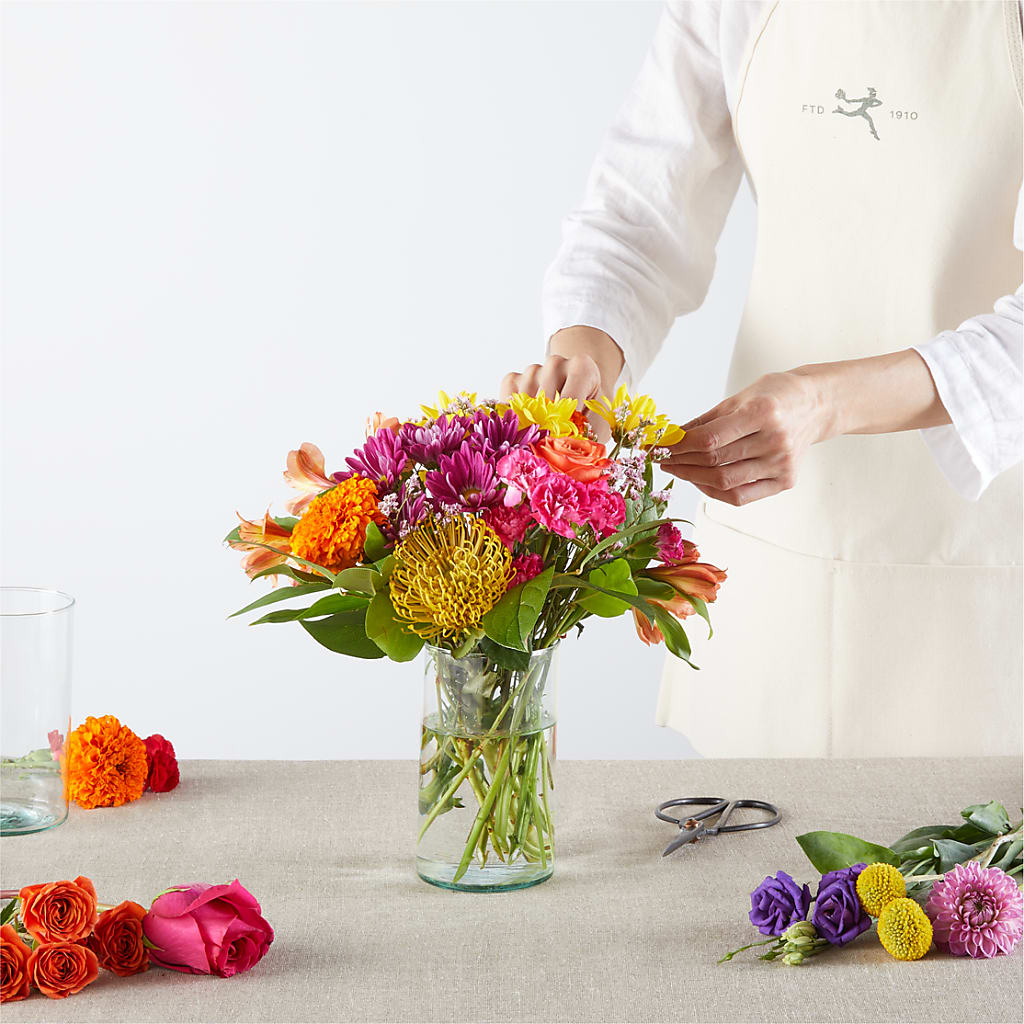 Feast of Color – A Florist Original –  Pantelia Floral, Salt Lake City UT