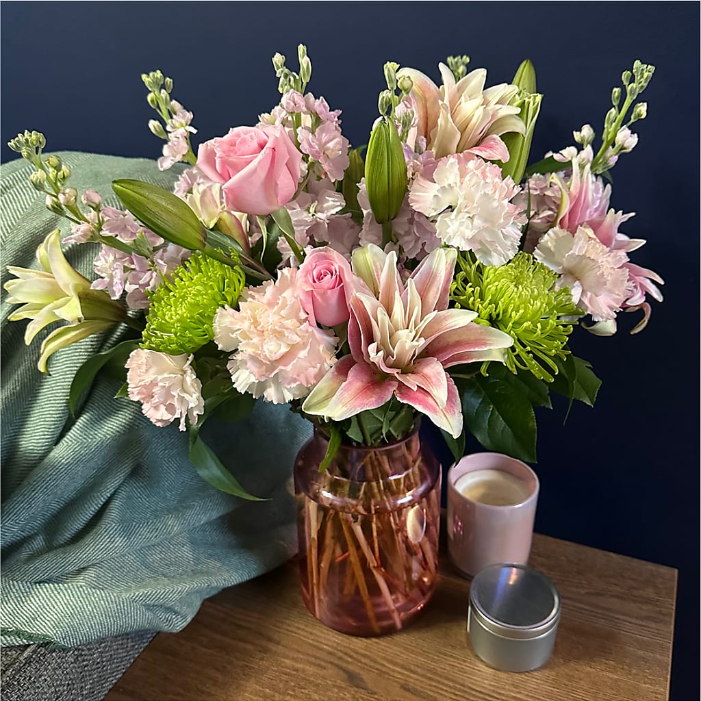 Pretty in Pink Bouquet –  Pantelia Floral, Salt Lake City UT