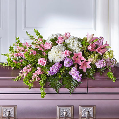 Life's Gratitude Casket Spray –  Pantelia Floral, Salt Lake City UT