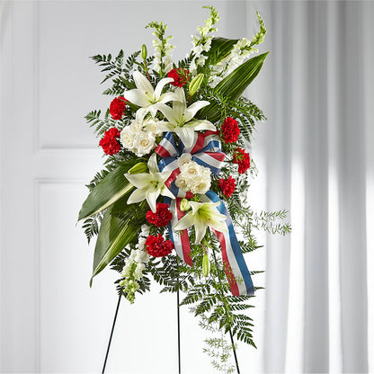 Stars of Life Standing Spray –  Pantelia Floral, Salt Lake City UT
