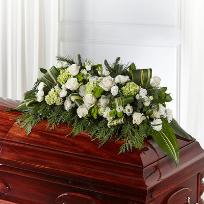 Hopeful Gesture Casket Spray –  Pantelia Floral, Salt Lake City UT