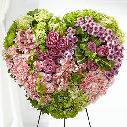 Heartwarming Standing Heart –  Pantelia Floral, Salt Lake City UT
