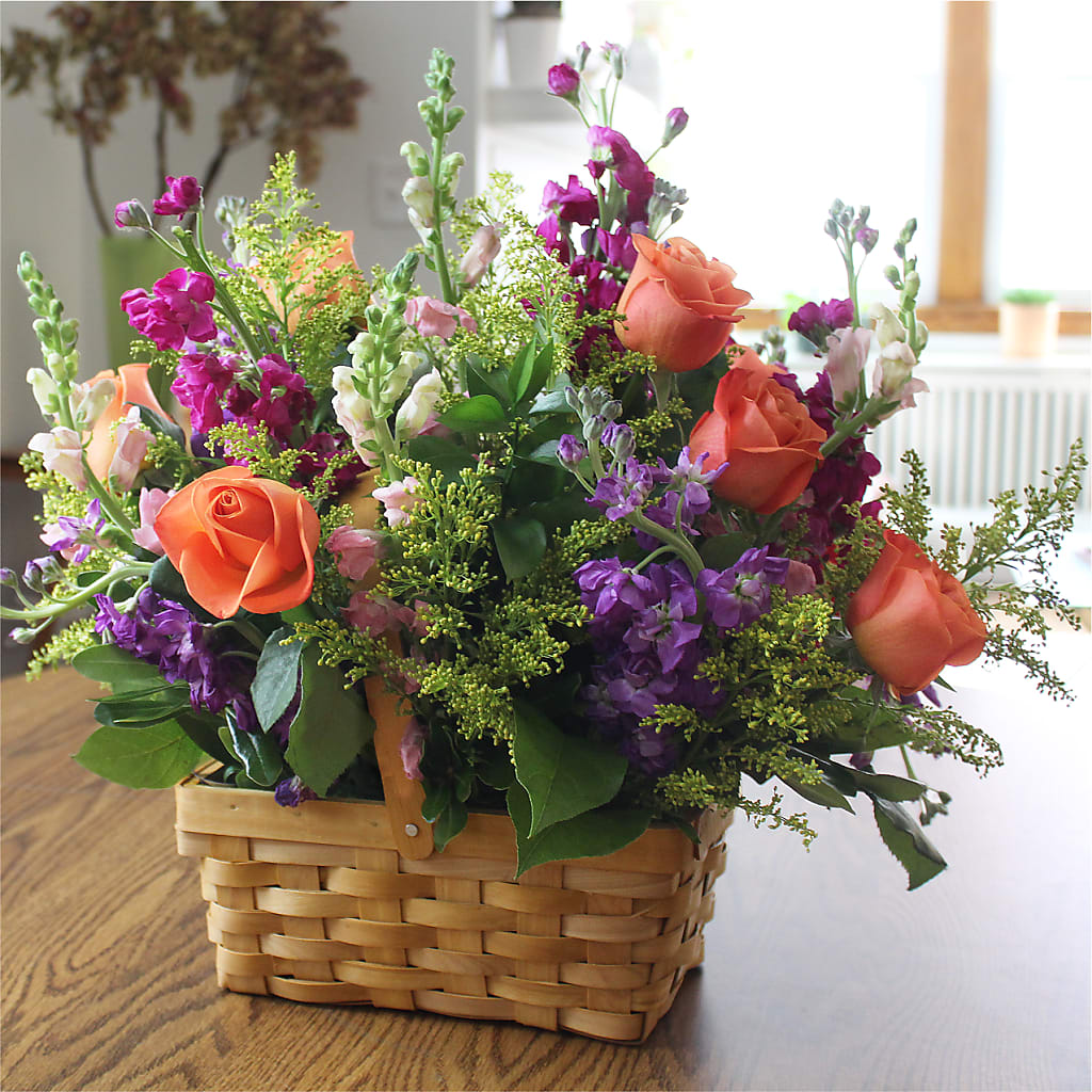 Garden of Life Basket –  Pantelia Floral, Salt Lake City UT