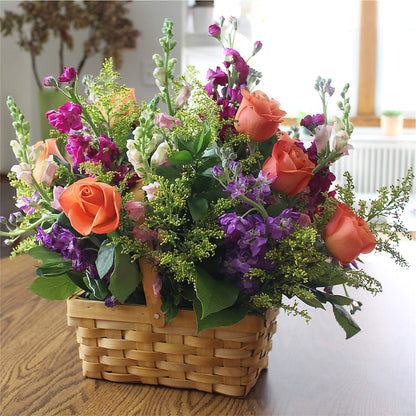 Garden of Life Basket –  Pantelia Floral, Salt Lake City UT