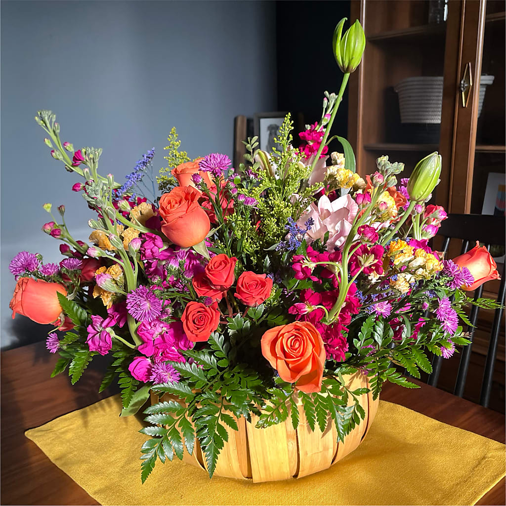 Garden of Life Basket –  Pantelia Floral, Salt Lake City UT