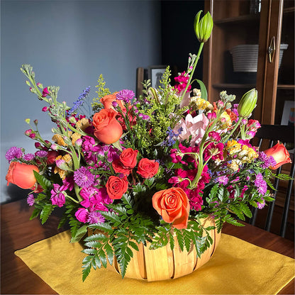 Garden of Life Basket –  Pantelia Floral, Salt Lake City UT
