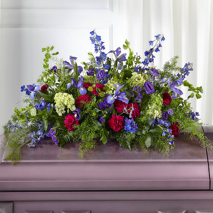 Always Treasured Casket Spray –  Pantelia Floral, Salt Lake City UT