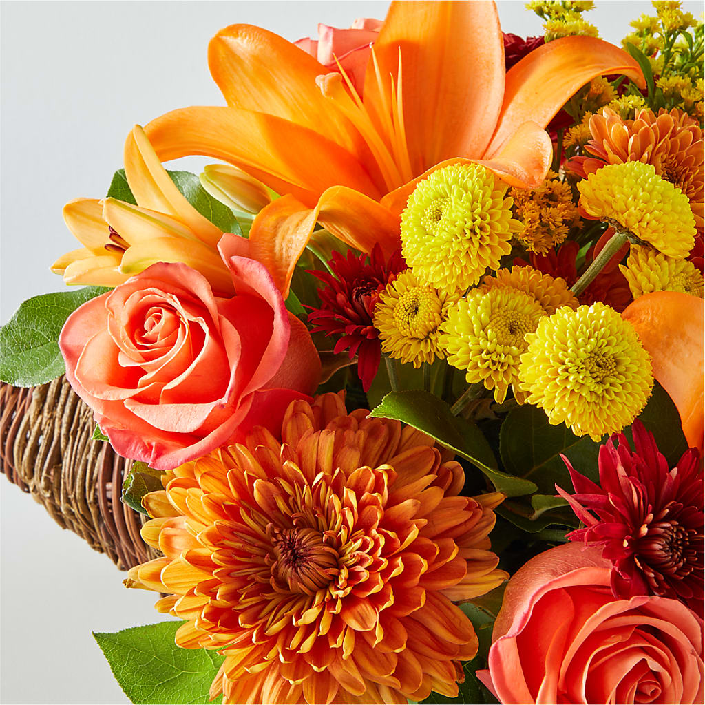 Bouquet of Blessings Cornucopia –  Pantelia Floral, Salt Lake City UT