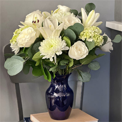 Snowy Dreams Bouquet –  Pantelia Floral, Salt Lake City UT