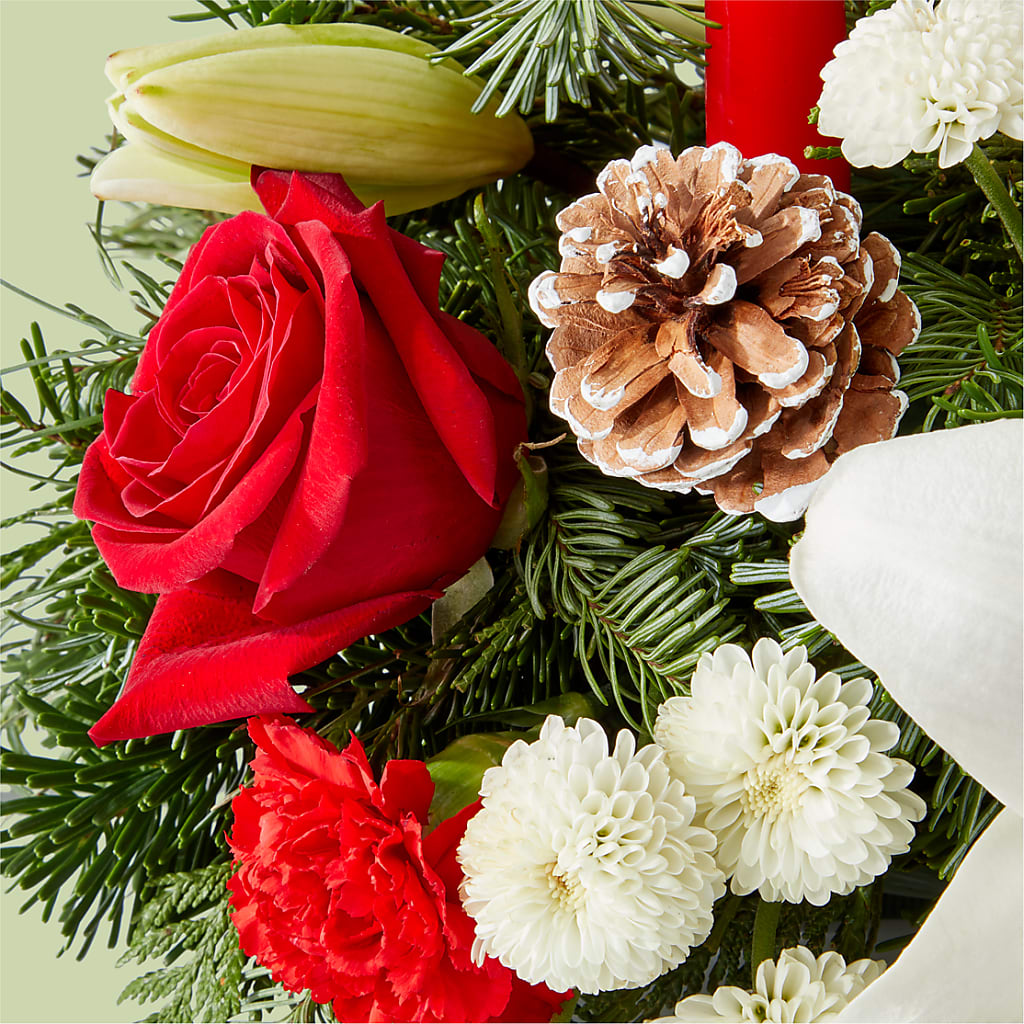 Seasonal Festivities Centerpiece –  Pantelia Floral, Salt Lake City UT