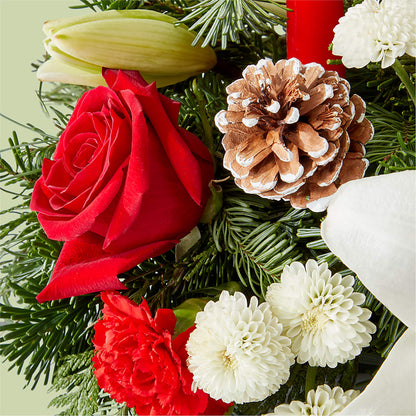 Seasonal Festivities Centerpiece –  Pantelia Floral, Salt Lake City UT