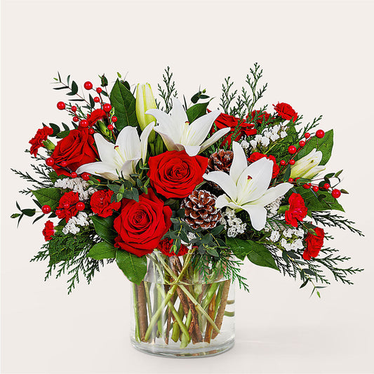 Best in Snow Bouquet –  Pantelia Floral, Salt Lake City UT