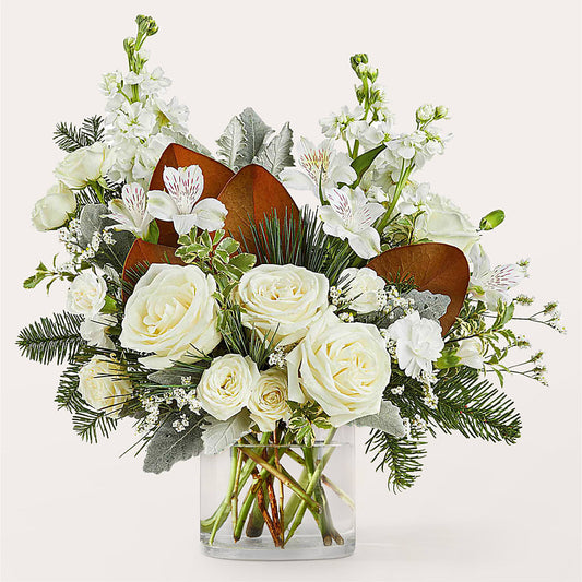 Fresh Snowfall Bouquet –  Pantelia Floral, Salt Lake City UT