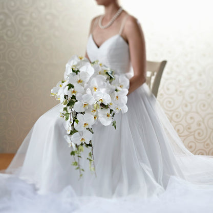 Classic White Bouquet –  Pantelia Floral, Salt Lake City UT