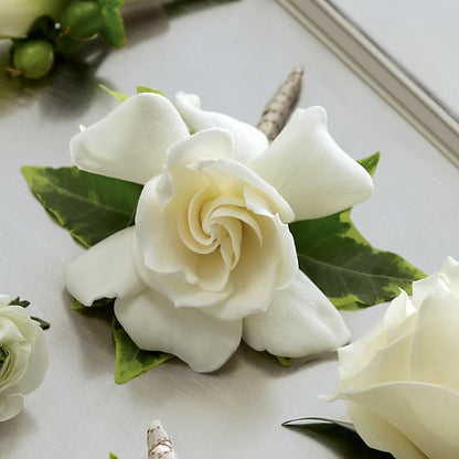 Gardenia Boutonniere –  Pantelia Floral, Salt Lake City UT